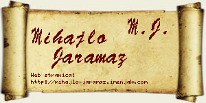 Mihajlo Jaramaz vizit kartica